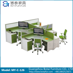30mm Office Workstation MY C 126 L Shaped