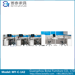 40mm Workstation Partition L Shape MY C 142