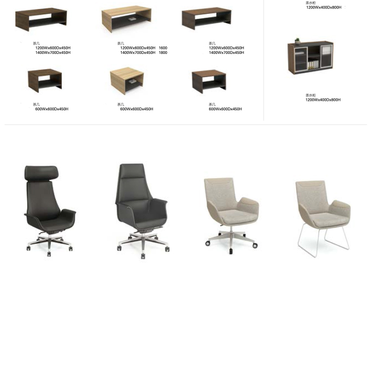 Modern Office Bookcase S 